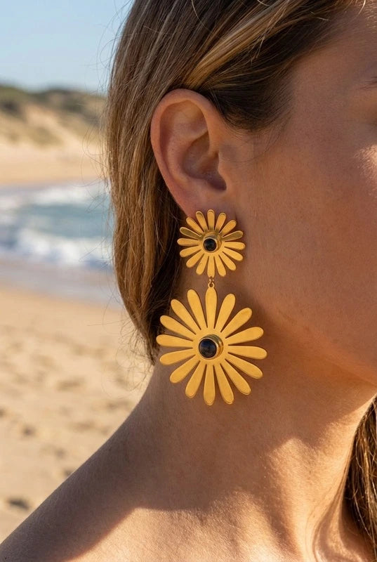 Boucles d’oreilles en acier inoxydable