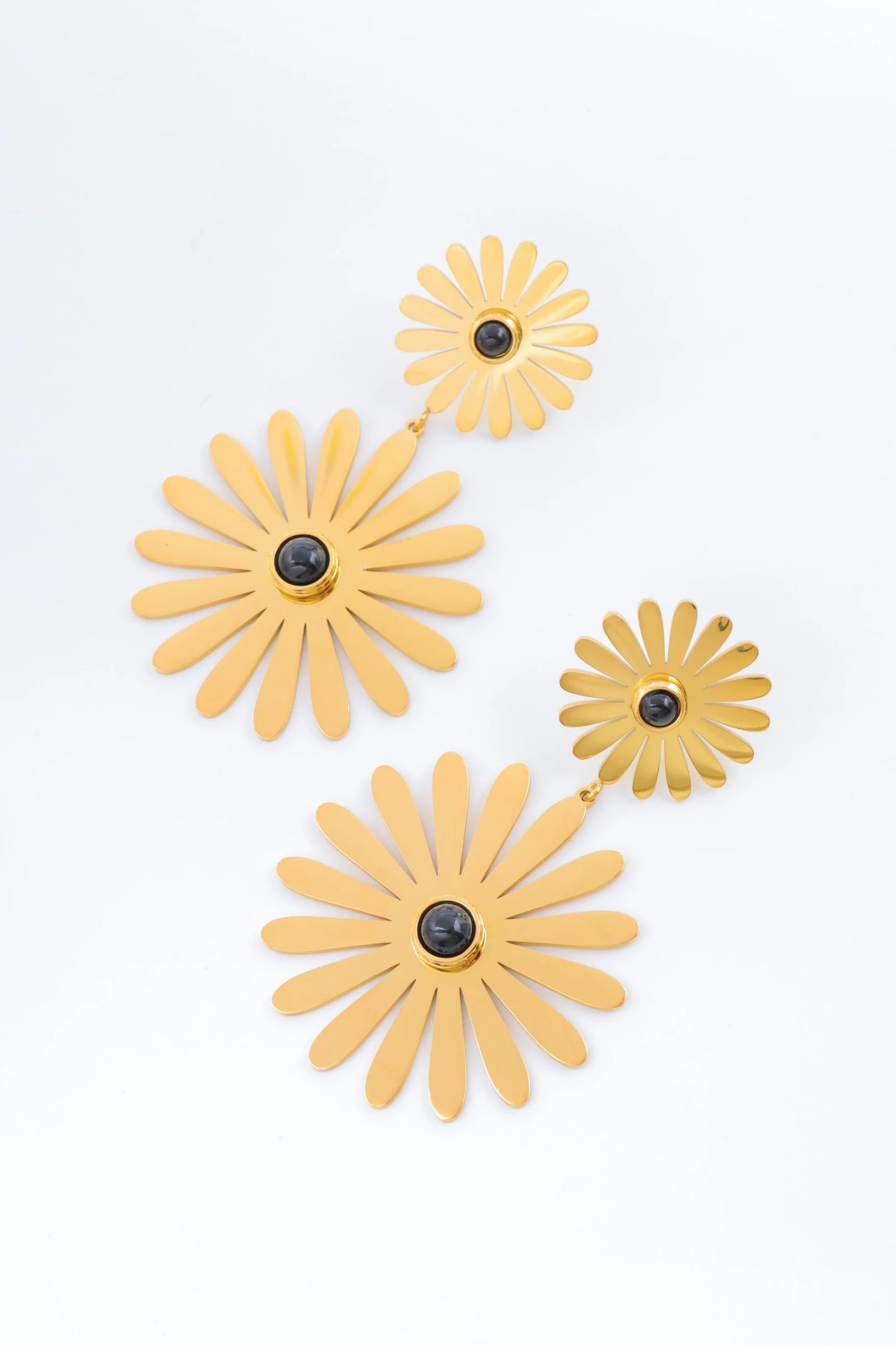 Boucles d’oreilles en acier inoxydable