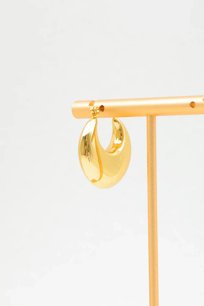 Boucles d’oreilles en acier inoxydable