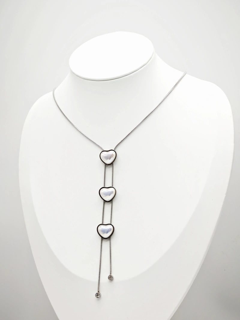 Collier en acier inoxydable - ARGENT