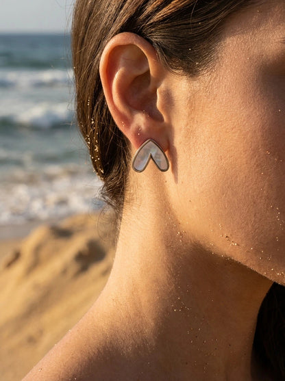 Boucles d’oreilles en acier inoxydable