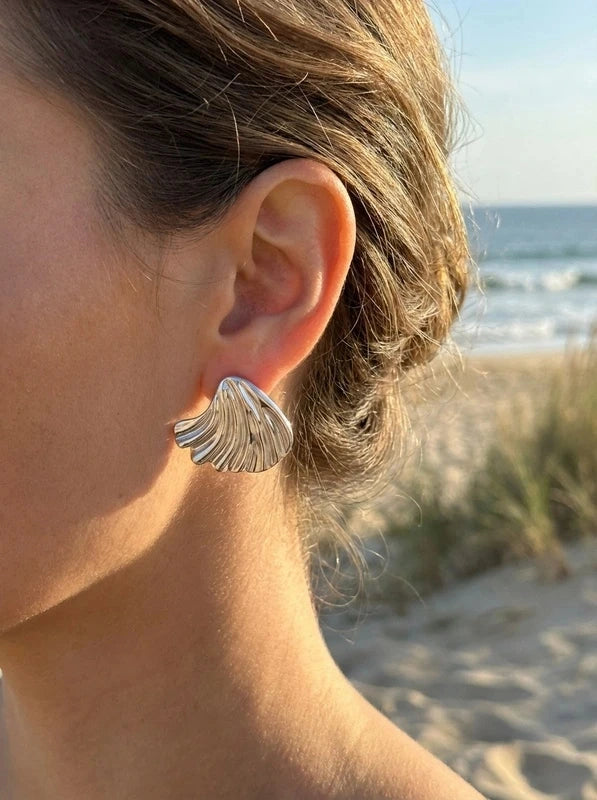 Boucles d’oreilles en acier inoxydable