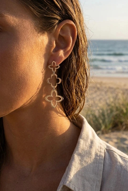 Boucles d’oreilles en acier inoxydable