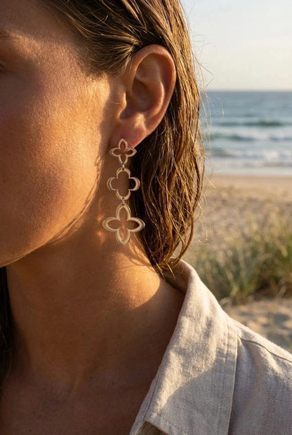 Boucles d’oreilles en acier inoxydable