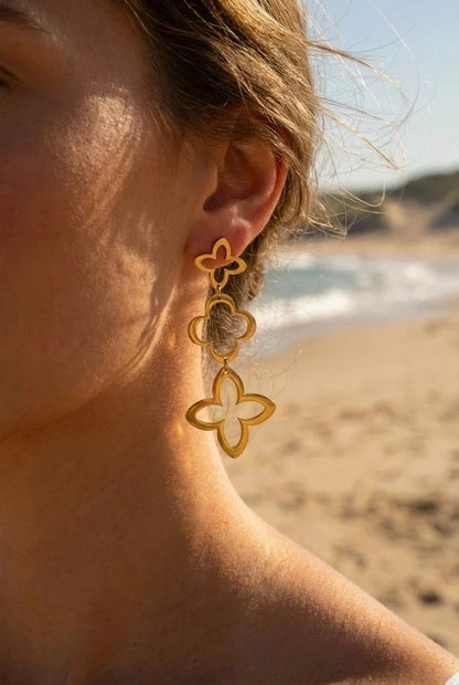 Boucles d’oreilles en acier inoxydable