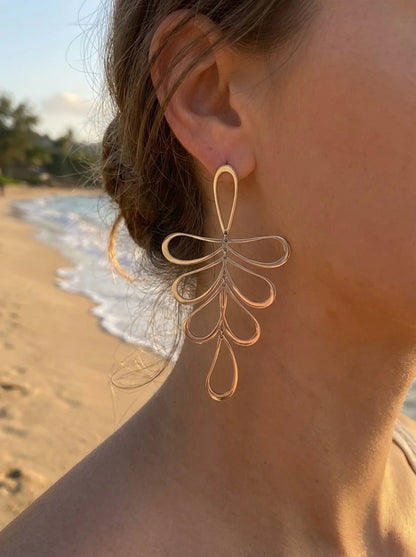 Boucles d’oreilles en acier inoxydable