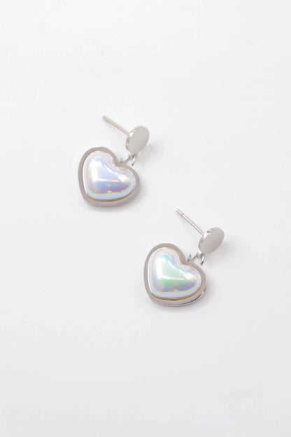 Boucles d’oreilles en acier inoxydable