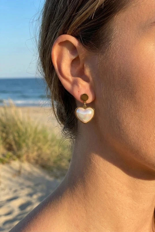 Boucles d’oreilles en acier inoxydable