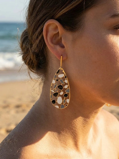 Boucles d’oreilles en acier inoxydable