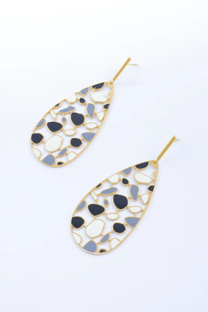 Boucles d’oreilles en acier inoxydable