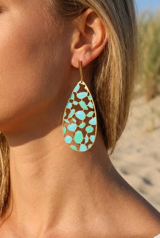 Boucles d’oreilles en acier inoxydable