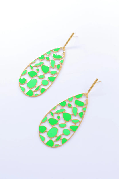 Boucles d’oreilles en acier inoxydable