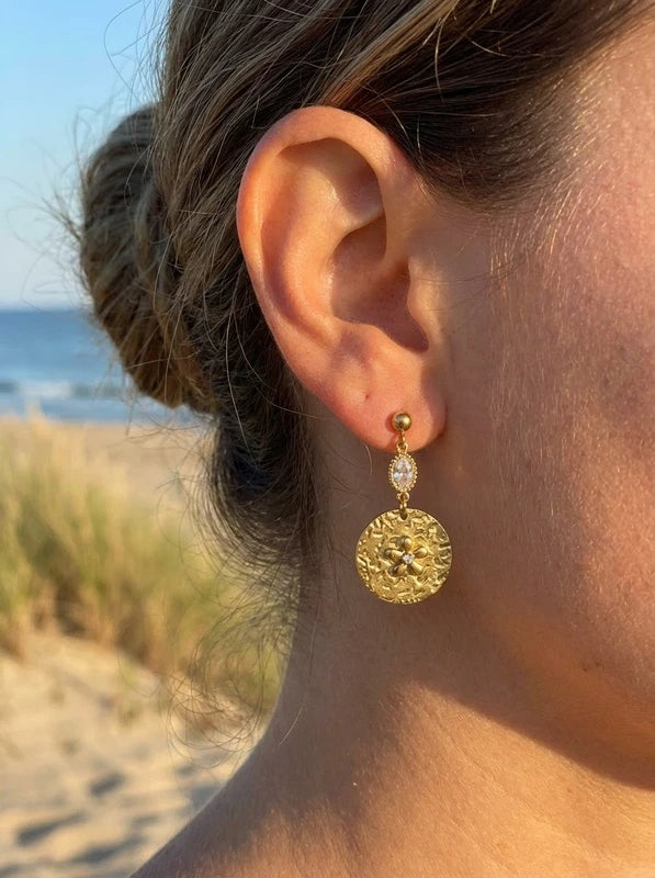 Boucles d’oreilles en acier inoxydable