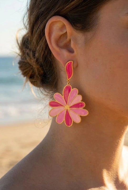Boucles d’oreilles en acier inoxydable