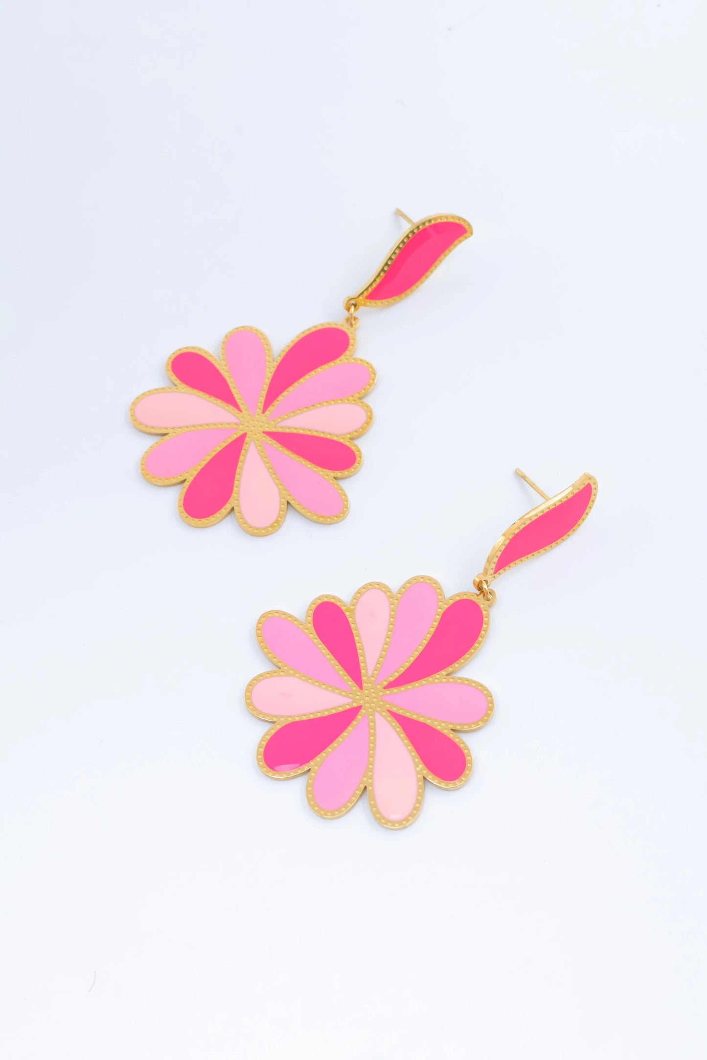 Boucles d’oreilles en acier inoxydable