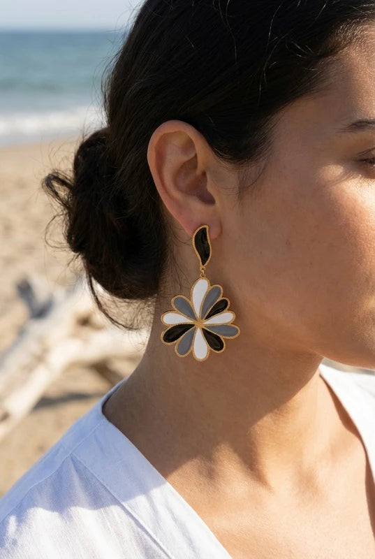 Boucles d’oreilles en acier inoxydable