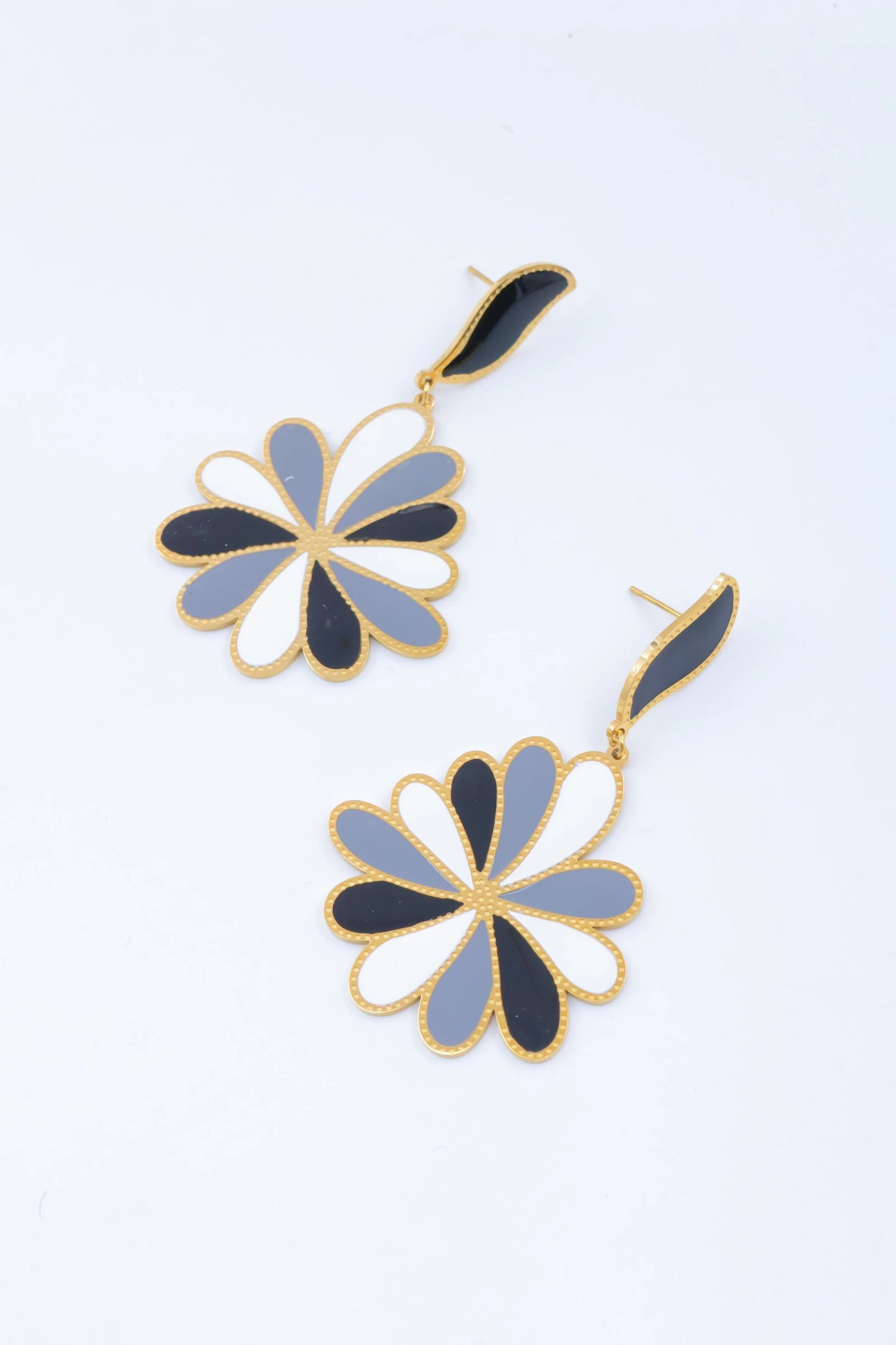 Boucles d’oreilles en acier inoxydable