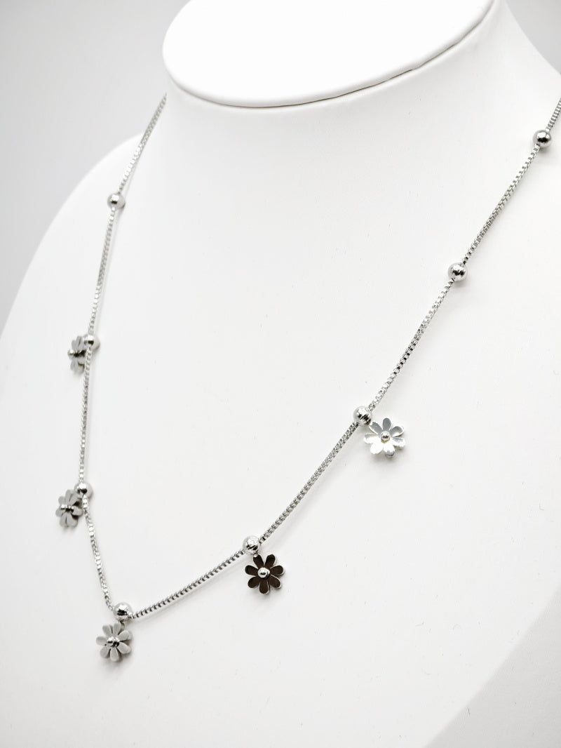 Collier en acier inoxydable - ARGENT