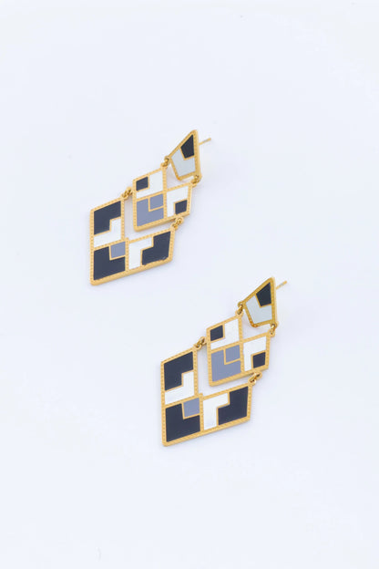 Boucles d’oreilles en acier inoxydable