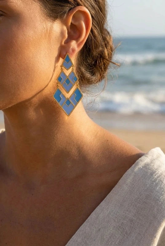 Boucles d’oreilles en acier inoxydable