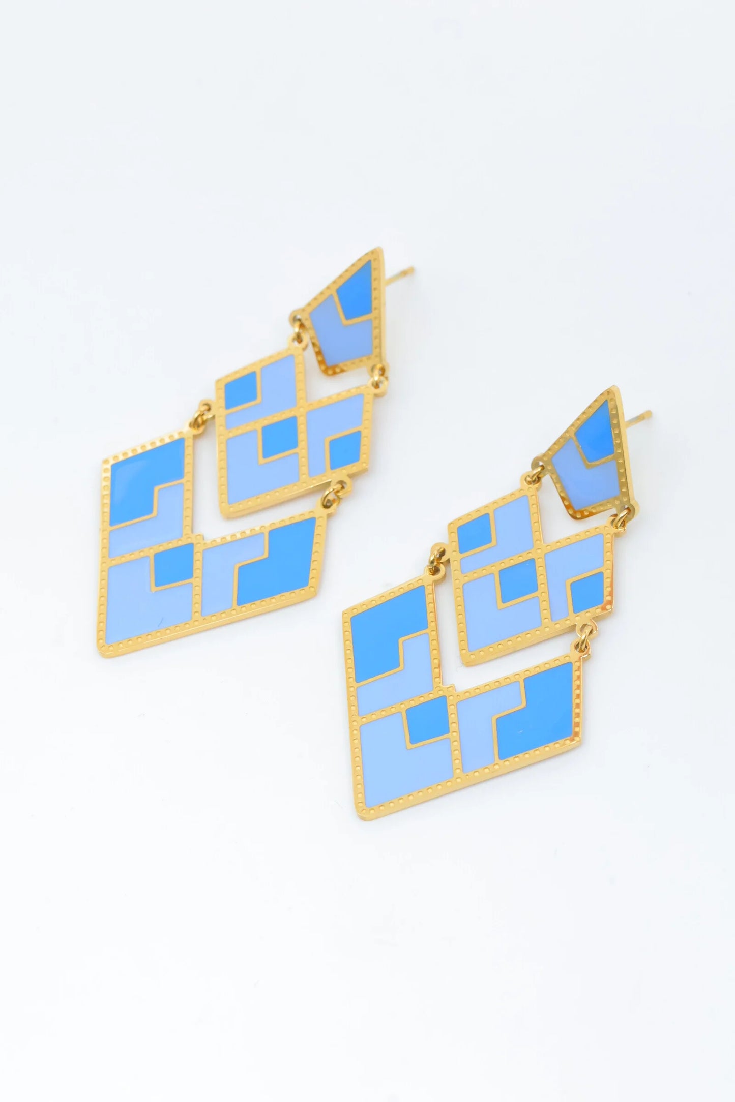 Boucles d’oreilles en acier inoxydable