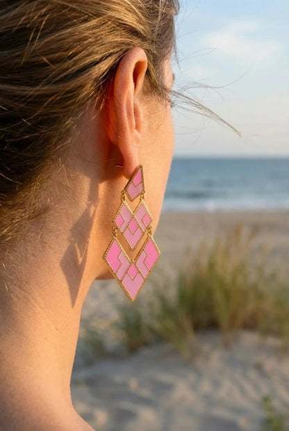 Boucles d’oreilles en acier inoxydable