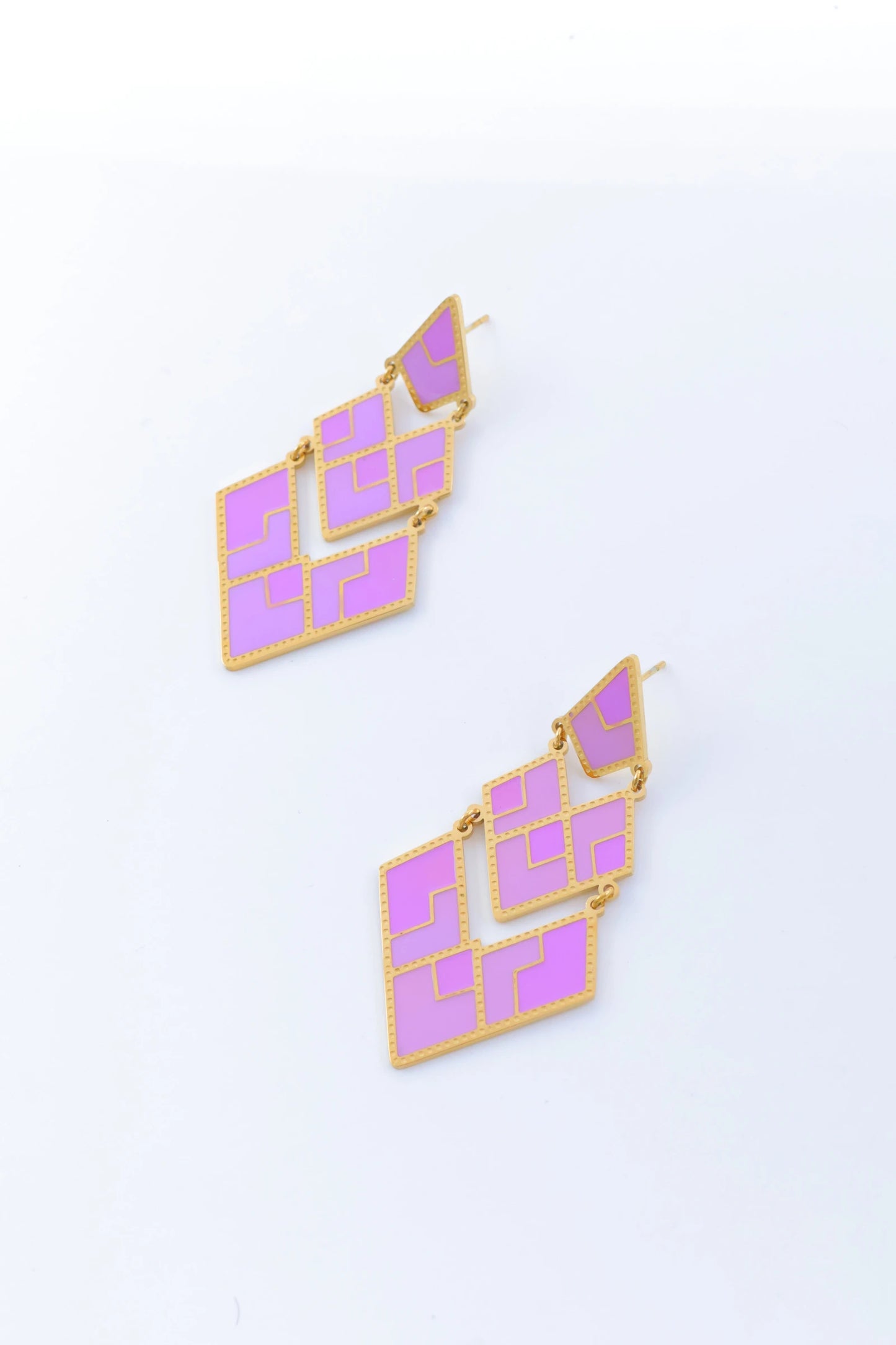 Boucles d’oreilles en acier inoxydable