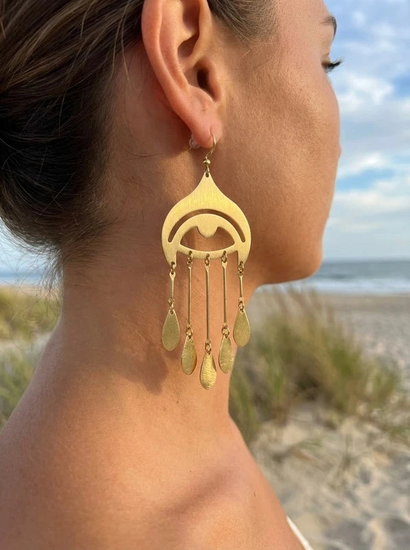 Boucles d’oreilles en acier inoxydable