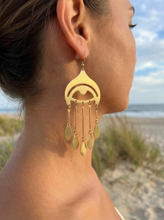 Boucles d’oreilles en acier inoxydable