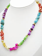 Collier en acier inoxydable - MULTICOLORE