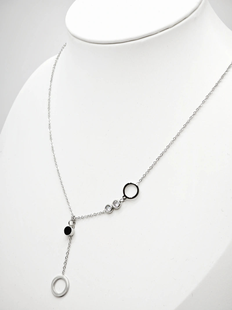 Collier en acier inoxydable - ARGENT