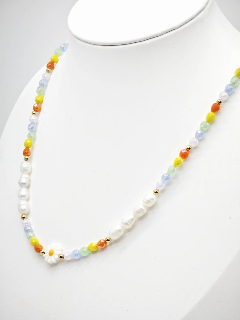 Collier en acier inoxydable - MULTICOLORE