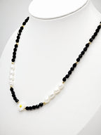 Collier en acier inoxydable - NOIR