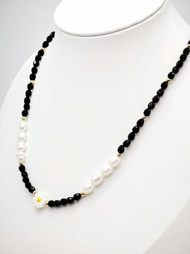 Collier en acier inoxydable - NOIR