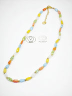 Collier en acier inoxydable - MULTICOLORE