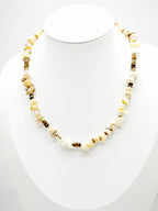 Collier en acier inoxydable - BEIGE