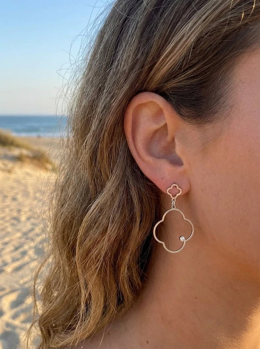 Boucles d’oreilles en acier inoxydable