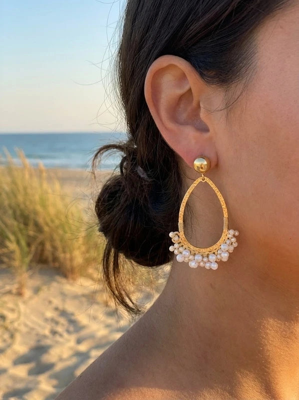 Boucles d’oreilles en acier inoxydable