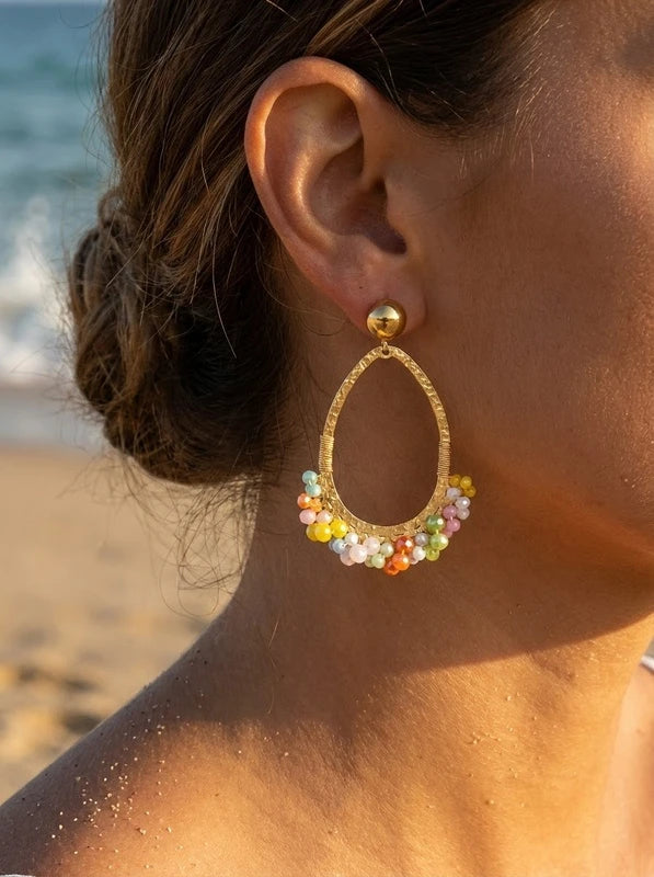 Boucles d’oreilles en acier inoxydable