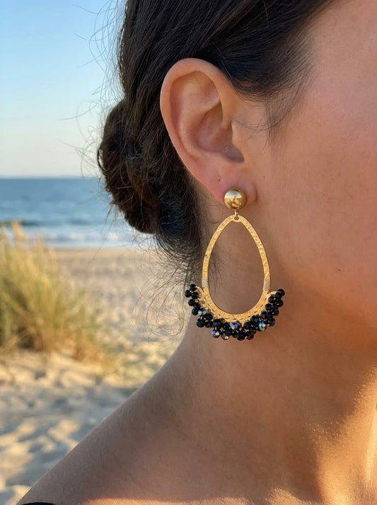 Boucles d’oreilles en acier inoxydable