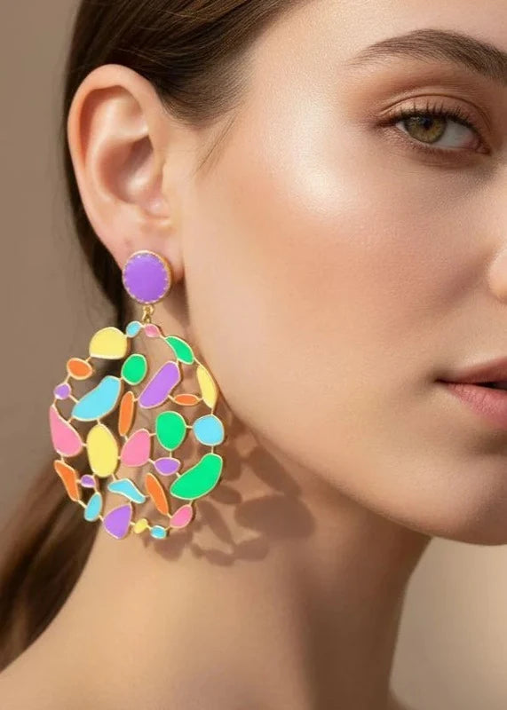 Boucles d’oreilles en acier inoxydable