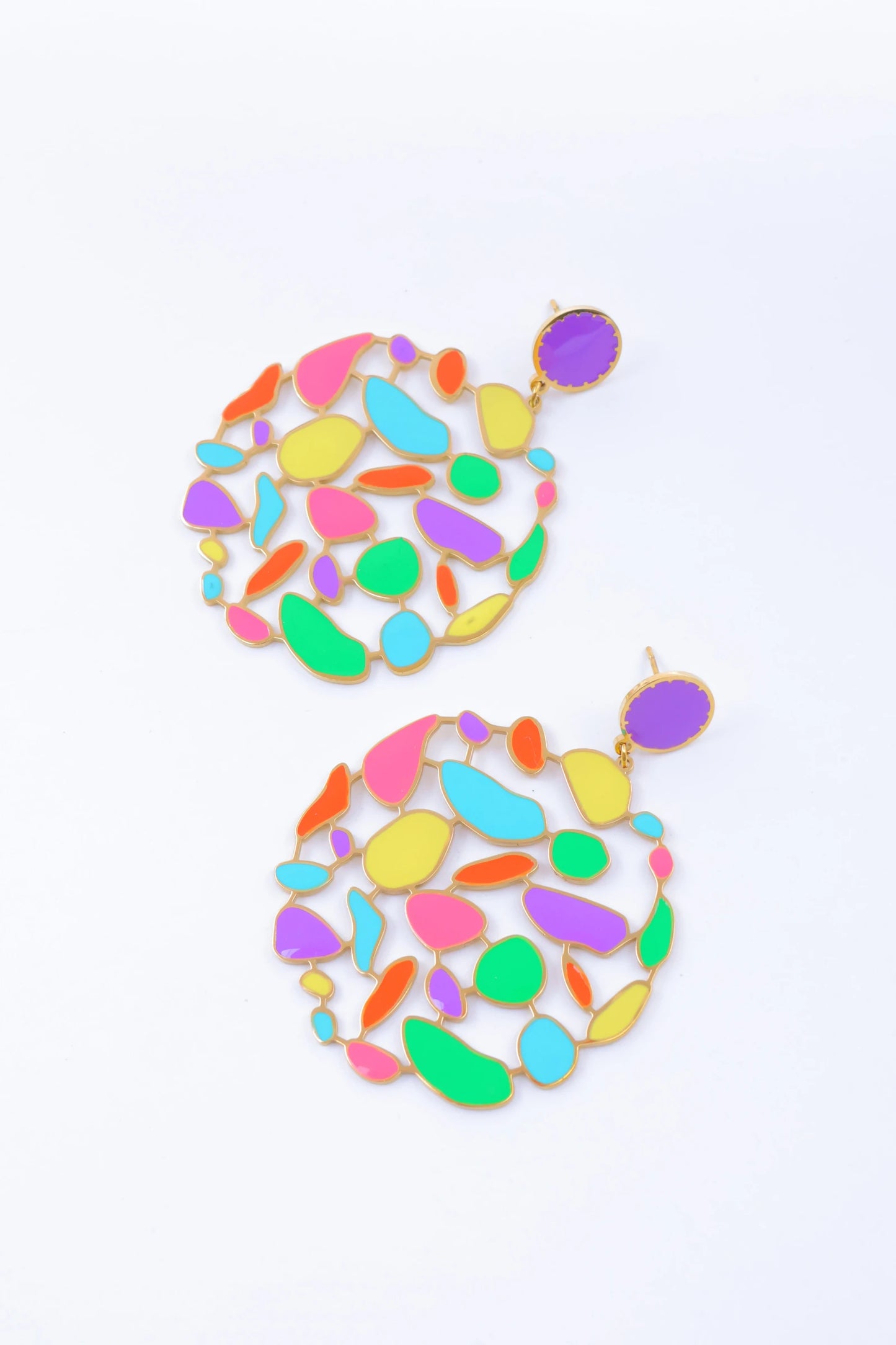 Boucles d’oreilles en acier inoxydable