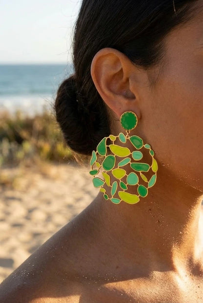Boucles d’oreilles en acier inoxydable