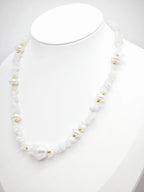 Collier en acier inoxydable - BLANC