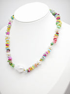 Collier en acier inoxydable - MULTICOLORE
