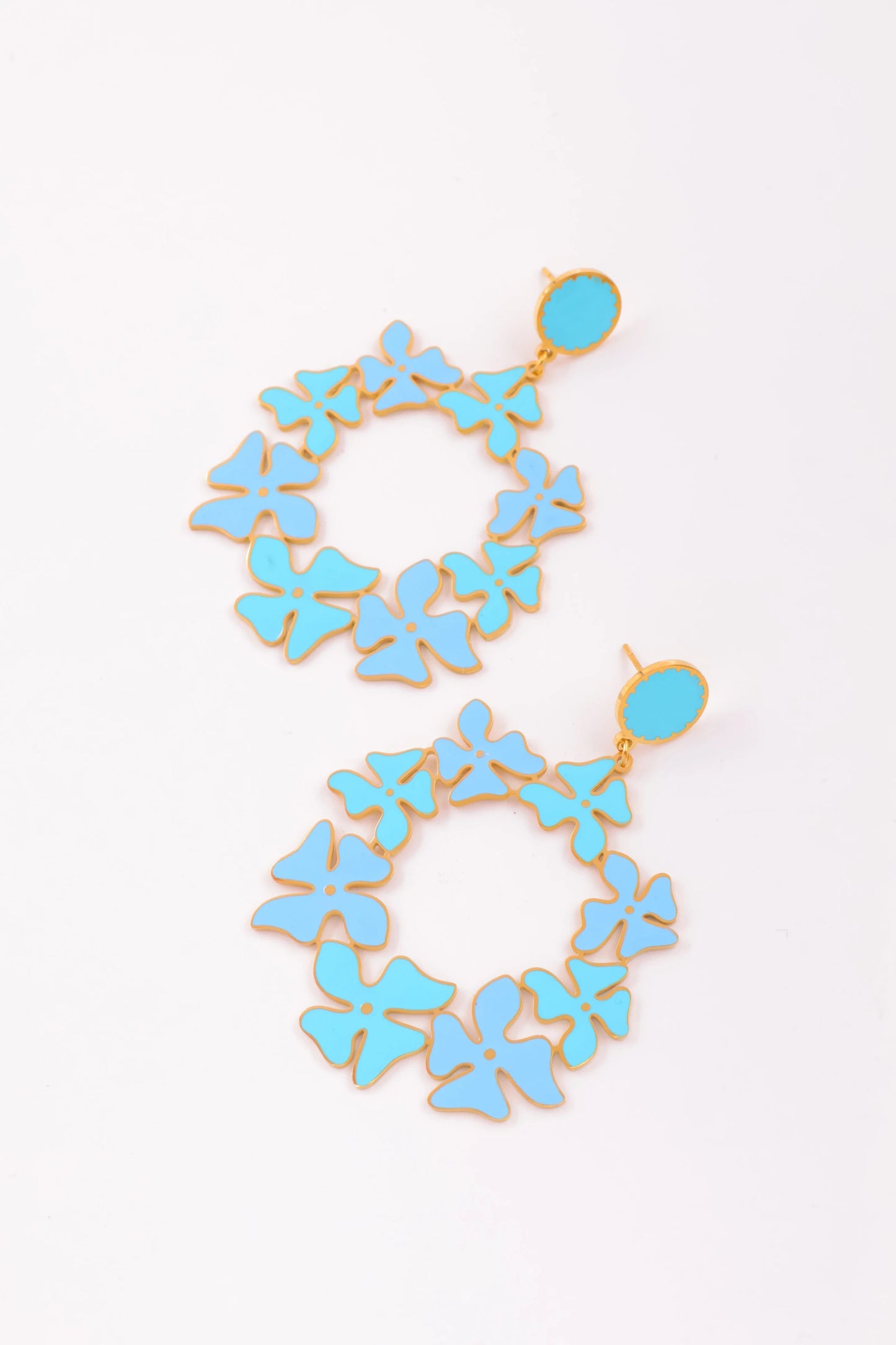 Boucles d’oreilles en acier inoxydable