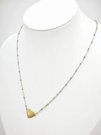 Collier en acier inoxydable - BLEU