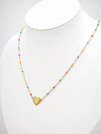 Collier en acier inoxydable - MULTICOLORE