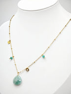Collier en acier inoxydable - BLEU