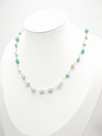Collier en acier inoxydable - BLEU